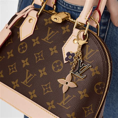 louis vuitton fleur bag charm|Fleur de Monogram Bag Charm S00 .